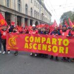 Ascensoristi in piazza per il Contratto nazionale